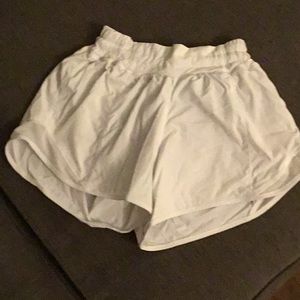 White hotty hot shorts